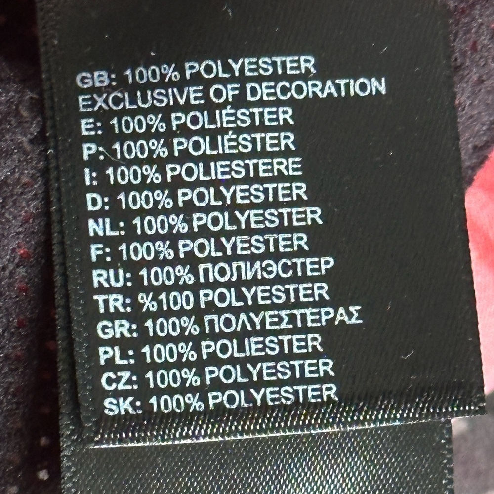 The North Face Red and Black Athletic Shorts - Picture 6 of 6